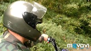 Покатушки на мотовездеходе Скаут-3 с коляской по берегам реки Дон