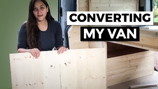 CONVERTING MY VAN (Cladding The Walls)