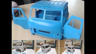 Кабина для МАЗ 5549 из бумаги