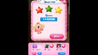 Candy Crush Saga Level 1725