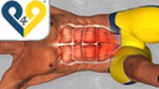 Ejercicio para abdominales inferiores, elevaciones piernas