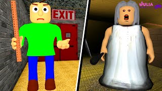 Roblox - BALDI OU GRANNY? (Would You Rather 2)