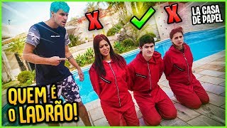 QUEM É O LADRÃO IMPOSTOR DE LA CASA DE PAPEL ?? ( NOVO MINI GAME ) [ REZENDE EVIL ]