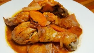 Pollo con Achiote en papel aluminio | Cocinando con angel