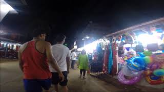 Calangute Beach to Calangute/Baga Circle Street night walk March 2017