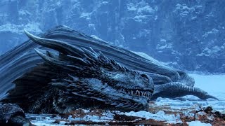 Смерть дракона-[Viserion].Игра престолов смерть первого дракона.