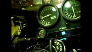 GPZ900R（ZX900A／A14） Before carby O/H ｷｬﾌﾞｵｰﾊﾞｰﾎｰﾙ前の状態ですRunning rough