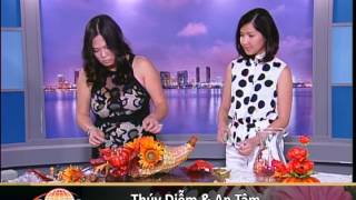 VNTV Floral Design - Nghệ Thuật Cắm Hoa: Bình Hoa Mừng Lễ Tạ Ơn