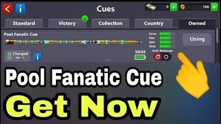 Get pool fanatic cue in 1 click |Reward link today|
