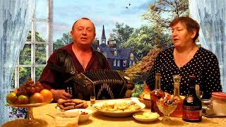 Черная роза - эмблема печали ? ПОТРЯСАЮЩАЯ песня под ГАРМОНЬ о ЛЮБВИ!  Шансон! Russian folk song!