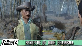 Fallout 4 - Benefits of High Charisma [Quick Example]