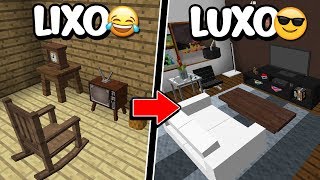 ESSA CASA LIXO VIROU UMA CASA LUXO! (HOUSE FLIPPER NO MINECRAFT)