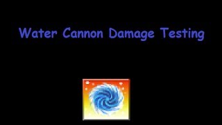 [Mabinogi] Watercannon damage testing