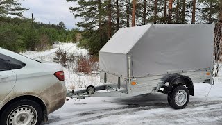 Как обшить прицеп, фургон или газель фанерой под тентом своими руками?