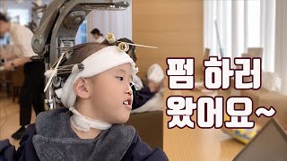 공주머리를 하고 싶은 아윤이는 미용실을 찾았는데요… 과연 공주머리를 할 수 있을까요?