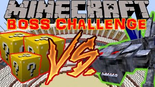 LE DRAGON DE LA MORT !! - BOSS CHALLENGE Minecraft [FR] [HD]