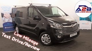 Low Mileage Vauxhall Vivaro Sportive in Black.Test Drive/Review