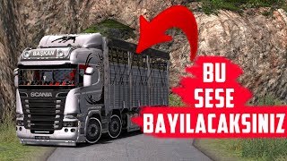 BU SES KAFAYI YEDİRTİR !! SCANİA R500 KIRKAYAK CANAVARI YOLLARDA - EURO TRUCK SİMULATOR 2 TÜRKÇE