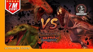 Spino VS T Rex VS I Rex : Dinosaurs Battle Special