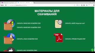 BEFARGO FargoCoin Как установить кошелек на компьютер