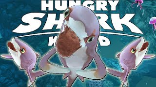 АКУЛА КАЧОК РВЁТСЯ В БОЙ, РИФОВАЯ АКУЛА  | Hungry Shark World