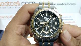 Casio Edifice EFR-534SG-1A inceleme ayarlama (Türkçe)