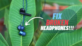 Earphone/Headphone One Side Stopped Working!!Actual Reason + How To Fix!!