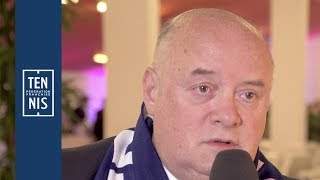 Fed Cup 2019 - Bernard Giudicelli, Olivier Halbout et Pierre Cherret heureux | FFT