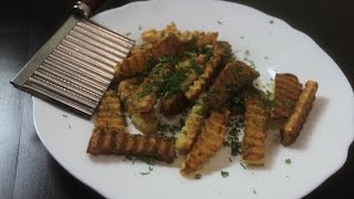 Жарим картошку. Фигурный нож. Посылка с Aliexpress. Гаджеты для кухни из Китая