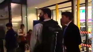 Musa Cerantonio face aux journalistes...