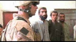 Marines look for Taliban sniper in Afghanistan