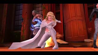 T2 Emma Frost Vs Apocalypse World Boss [No Strikers] - Marvel Future Fight