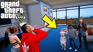 GTA 5 MOD VITA REALE DA BAMBINO #38 - RONALDO JR DIVENTA PADRE!? SCHERZO EPICO A CRISTIANO RONALDO!!