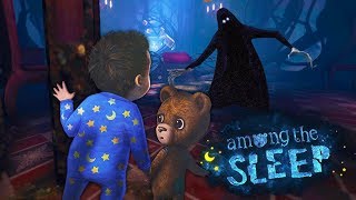 ПРИЗРАК НАШЕЛ МЕНЯ С МИШКОЙ ТЕДДИ В РЕАЛЬНОЙ ЖИЗНИ НУБИК ИГРАЕТ В AMONG THE SLEEP МУЛЬТИК