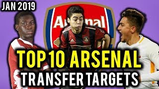 TRANSFER NEWS! TOP 10 Arsenal TRANSFER TARGETS January 2019 ft Almiron, Malcom, Under