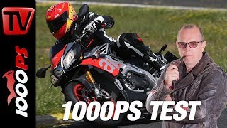 Aprilia Tuono V4 1100 Factory 2018 - Abfeuern am Pannoniaring