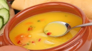 Легкий диетический суп "Здоровье" с курицей и овощами. Как приготовить рецепт видео