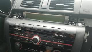 How to Remove Radio / CD Changer from Mazda 3 2008 for Repair.