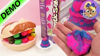 Ο Οδοντίατρος της Play Doh δοκιμάζει γλυκά από κινούμενη άμμο!