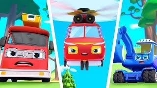 Super Truck Rescue Team | Fire Truck, Ambulance | Play Safe | Nursery Rhymes | Kids Songs | BabyBus