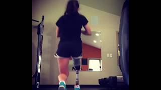Amputee Leg Lunges
