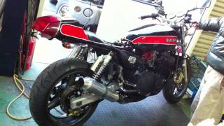SUZUKI GSX750E 油令 ベコ 旧車　KEIHIN FCR