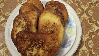 Гренки с молоком, быстрые, вкусные, сладкие