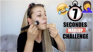 Se Maquiller EN 7 SECONDES ?? CHALLENGE !