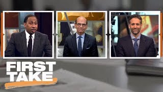 First Take debates latest College Football Playoff rankings | First Take | ESPN