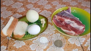 Как приготовить свиной фарш дома?