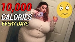 Woman Eats 10,000 Calories PER DAY For Her Fans