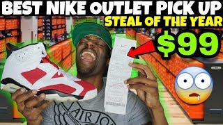 The Best Nike Outlet Pick Up!! STEAL OF THE YEAR OMG I Can't Believe This!!