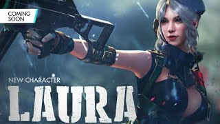 FREE FIRE || NEW UPDATE|| FEMALE CHARACTER || #LAURA
