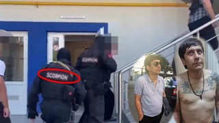 Спецоперация спецназа "Scorpion" Молдовы: В ресторане задержали вора в законе Папуну из Грузии